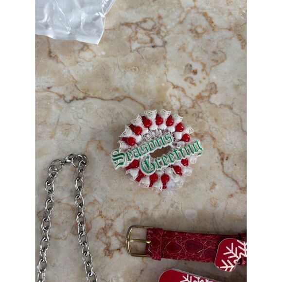 Holiday Lane Festive Jewelry & Accessories Gift Set With Watch & Jewelry lot - Picture 6 of 7